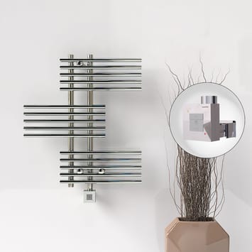 Radiva FIJI Elektirikli Havlupan 650x740 Krom (KTX1 Termostat) 200W Radiva FIJI Elektirikli Havlupan 650x740 Krom (KTX1 Termostat) 200W