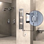 Radiva HAITI Elektirikli Havlupan 300x1200 Düz Krom (KTX4 Termostat) 200W Spiral Kablolu