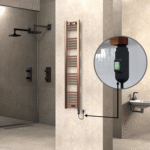 Radiva HAITI Elektirikli Havlupan 300x1500 Düz Bakır Eskitme (On/Off Düğmeli) 300W