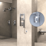 Radiva HAITI Elektirikli Havlupan 300x700 Düz Krom (KTX1 Termostat) 200W Spiral Kablolu