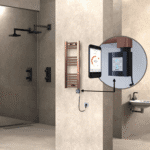 Radiva HAITI Elektirikli Havlupan 300x800 Düz Bakır Eskitme (KTX4 Termostat) 200W Spiral Kablolu