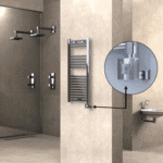 Radiva HAITI Elektirikli Havlupan 400x1000 Düz Krom (KTX1 Termostat) 200W