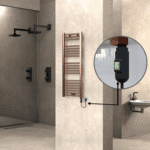 Radiva HAITI Elektirikli Havlupan 400x1100 Düz Bakır Eskitme (On/Off Düğmeli) 300W