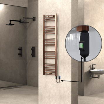 Radiva HAITI Elektirikli Havlupan 400x1500 Düz Bakır Eskitme (On/Off Düğmeli) 300W Radiva HAITI Elektirikli Havlupan 400x1500 Düz Bakır Eskitme (On/Off Düğmeli) 300W