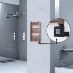 Radiva HAITI Elektirikli Havlupan 400x700 Düz Bakır Eskitme (KTX1 Termostat) 200W