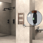 Radiva HAITI Elektirikli Havlupan 400x700 Düz Bakır Eskitme (On/Off Düğmeli) 200W