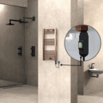 Radiva HAITI Elektirikli Havlupan 400x800 Düz Bakır Eskitme (On/Off Düğmeli) 200W