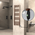 Radiva HAITI Elektirikli Havlupan 500x1500 Düz Bakır Eskitme (On/Off Düğmeli) 600W