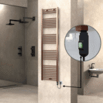 Radiva HAITI Elektirikli Havlupan 500x1800 Düz Bakır Eskitme (On/Off Düğmeli) 600W