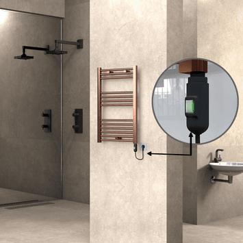 Radiva HAITI Elektirikli Havlupan 500x800 Düz Bakır Eskitme (On/Off Düğmeli) 200W Radiva HAITI Elektirikli Havlupan 500x800 Düz Bakır Eskitme (On/Off Düğmeli) 200W