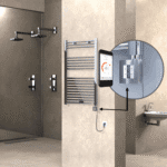 Radiva HAITI Elektirikli Havlupan 600x1000 Düz Krom (KTX4 Termostat) 300W Spiral Kablolu