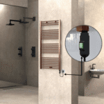 Radiva HAITI Elektirikli Havlupan 600x1200 Düz Bakır Eskitme (On/Off Düğmeli) 300W