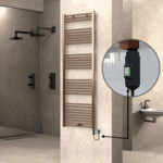 Radiva HAITI Elektirikli Havlupan 600x1800 Düz Bakır Eskitme (On/Off Düğmeli) 600W