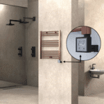 Radiva HAITI Elektirikli Havlupan 600x700 Düz Bakır Eskitme (KTX3 Termostat) 200W