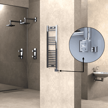 Radiva Haiti Elektrikli Havlupan 300x1000 Düz Krom (KTX3 Termostat) 200 Watt Radiva Haiti Elektrikli Havlupan 300x1000 Düz Krom (KTX3 Termostat) 200 Watt