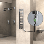 Radiva Haiti Elektrikli Havlupan 300x1200 Düz Krom (On/Off Düğmeli) 200 Watt