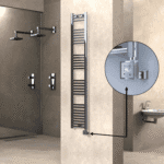 Radiva Haiti Elektrikli Havlupan 300x1800 Düz Krom (KTX3 Termostat) 300 Watt