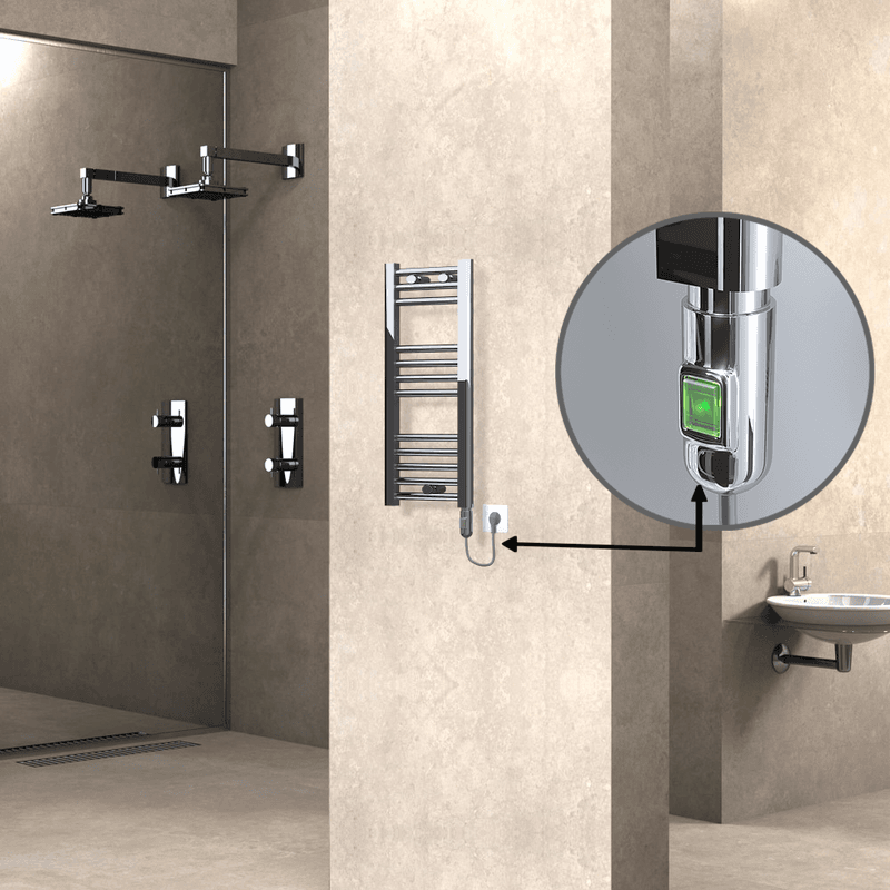 Radiva Haiti Elektrikli Havlupan 300x700 Düz Krom (On/Off Düğmeli) 200 Watt Radiva Haiti Elektrikli Havlupan 300x700 Düz Krom (On/Off Düğmeli) 200 Watt