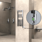 Radiva Haiti Elektrikli Havlupan 400x1000 Düz Krom (On/Off Düğmeli) 200 Watt