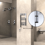 Radiva Haiti Elektrikli Havlupan 400x700 Düz Krom (OneD On/Off ) Sol 200 Watt