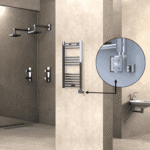 Radiva Haiti Elektrikli Havlupan 400x800 Düz Krom (KTX3 Termostat) 200 Watt