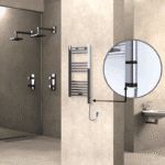 Radiva Haiti Elektrikli Havlupan 400x800 Düz Krom (OneD On/Off ) Sağ 200 Watt