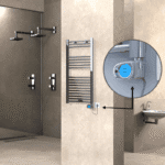 Radiva Haiti Elektrikli Havlupan 500x1000 Düz Krom (Musa Termostat) 300 Watt