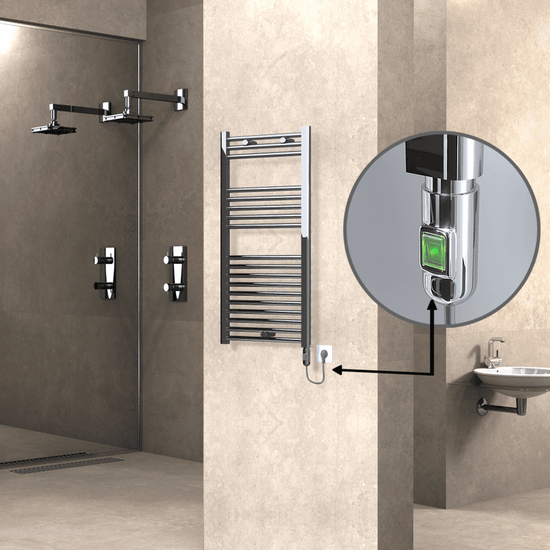 Radiva Haiti Elektrikli Havlupan 500x1000 Düz Krom (On/Off Düğmeli) 300 Watt Radiva Haiti Elektrikli Havlupan 500x1000 Düz Krom (On/Off Düğmeli) 300 Watt