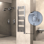 Radiva Haiti Elektrikli Havlupan 500x1500 Düz Krom (KTX3 Termostat) 600 Watt