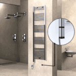 Radiva Haiti Elektrikli Havlupan 500x1800 Düz Krom (OneD On/Off ) Sol 300 Watt