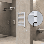 Radiva Haiti Elektrikli Havlupan 500x800 Düz Beyaz Parlak (OneD On/Off ) Sağ 300 Watt