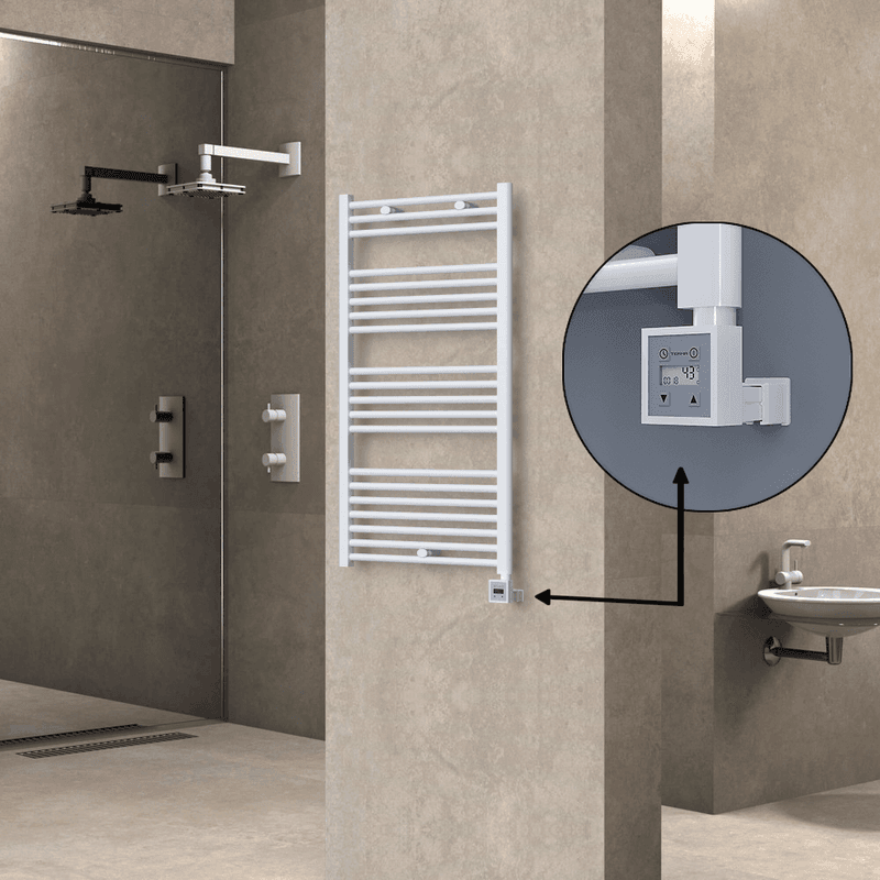 Radiva Haiti Elektrikli Havlupan 600x1100 Düz Beyaz Parlak (KTX3 Termostat) 600 Watt Radiva Haiti Elektrikli Havlupan 600x1100 Düz Beyaz Parlak (KTX3 Termostat) 600 Watt