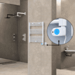 Radiva Haiti Elektrikli Havlupan 600x700 Düz Beyaz Parlak (Musa Termostat) 300 Watt