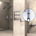 Radiva Haiti Elektrikli Havlupan 600x700 Düz Krom (OneD On/Off ) Sağ 200 Watt