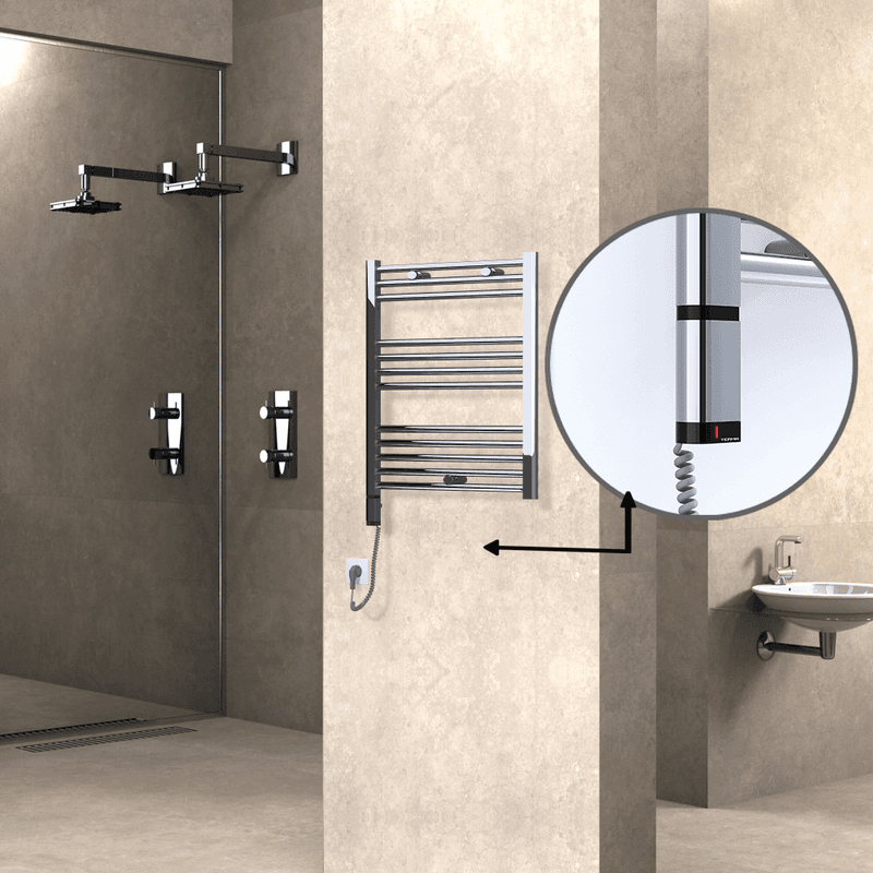 Radiva Haiti Elektrikli Havlupan 600x700 Düz Krom (OneD On/Off ) Sol 200 Watt Radiva Haiti Elektrikli Havlupan 600x700 Düz Krom (OneD On/Off ) Sol 200 Watt