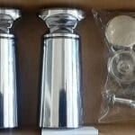 Radiva Havlupan Montaj Seti 3'lü Krom Kör Tapalı