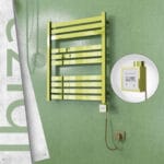 Radiva Ibiza Elektrikli Havlupan 600x780 Altın Ktx3 300 Watt Spiral Kablolu