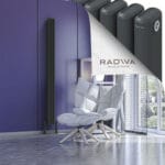 Radiva Kotto Alüminyum Radyatör 1800x131 Koyu Antrasit