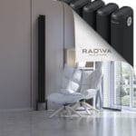 Radiva Kotto Alüminyum Radyatör 1800x131 Siyah