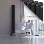 Radiva Kotto Alüminyum Radyatör 1800x176 Siyah