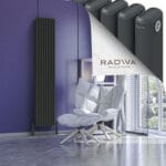 Radiva Kotto Alüminyum Radyatör 1800x356 Koyu Antrasit