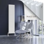Radiva Kotto Alüminyum Radyatör 1800x401 Beyaz