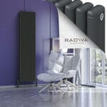 Radiva Kotto Alüminyum Radyatör 1800x446 Koyu Antrasit