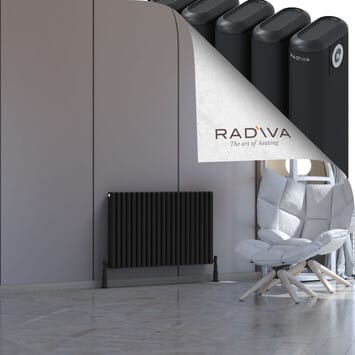 Radiva Kotto Alüminyum Radyatör 600x941 Siyah