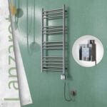 Radiva Lanzarote Elektrikli Havlupan 400x1000 Ayna Polisajli Ktx4 200 Watt Spiral Kablolu