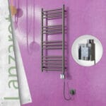 Radiva Lanzarote Elektrikli Havlupan 400x1000 Satine P. Ktx4 200 Watt Spiral Kablolu