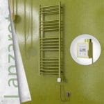 Radiva Lanzarote Elektrikli Havlupan 400x1200 Altın Ktx3 300 Watt Spiral Kablolu
