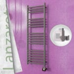 Radiva Lanzarote Elektrikli Havlupan 400x1200 Satine P. Ktx1 300 Watt