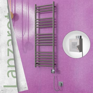 Radiva Lanzarote Elektrikli Havlupan 400x1200 Satine P. Ktx1 300 Watt Spiral Kablolu