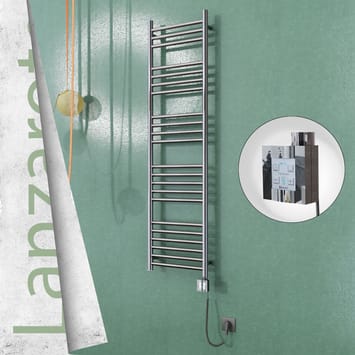 Radiva Lanzarote Elektrikli Havlupan 400x1500 Ayna P. Ktx4 300 Watt Spiral Kablolu